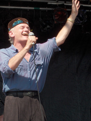 vocalist John Finley of Checkmates and Rhinoceros